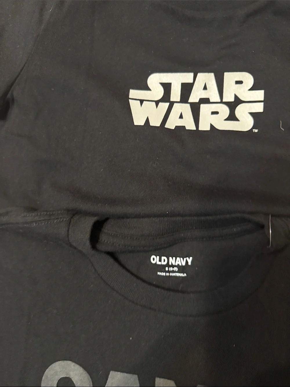 Old Navy Star Wars Lot  - Game Ready Kids Pajama pants with two T-shirts